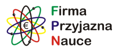 Logo firma przyjazna nauce